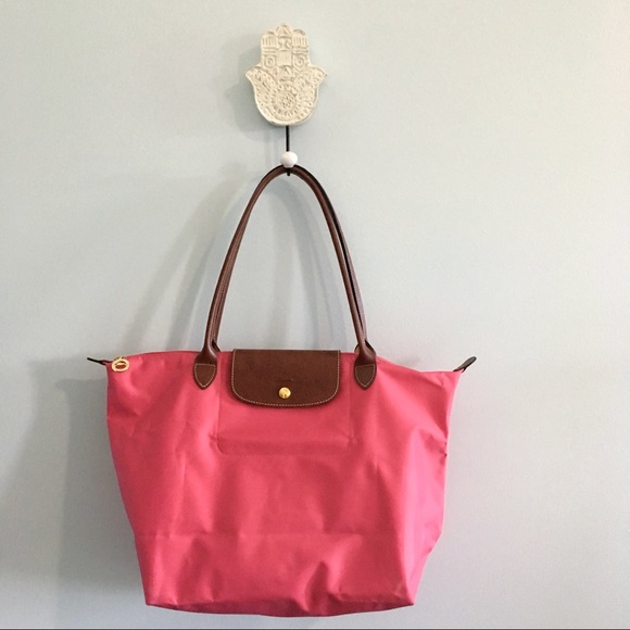 Longchamp Handbags - Longchamp Le Pliage Original Nylon Tote In Pink